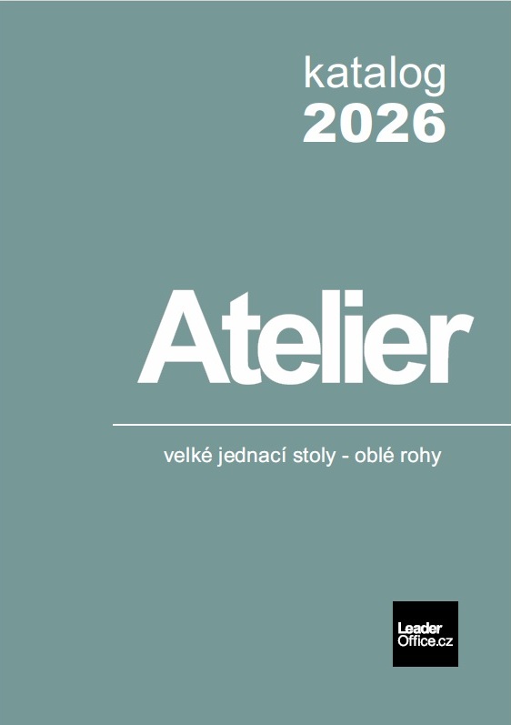 ATELIER články katalog titulní strana jednací stoly velké